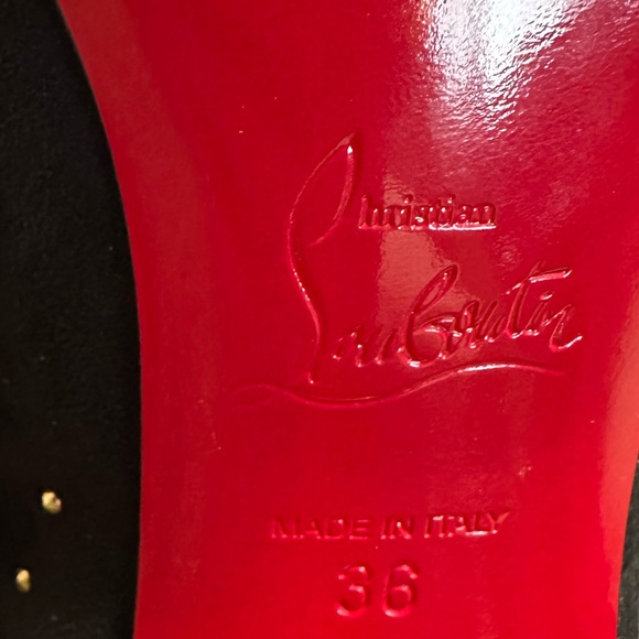 Christian Louboutin RARE Eleonor Plume Crystal accent boots RETAIL 1,295 - Picture 11 of 11